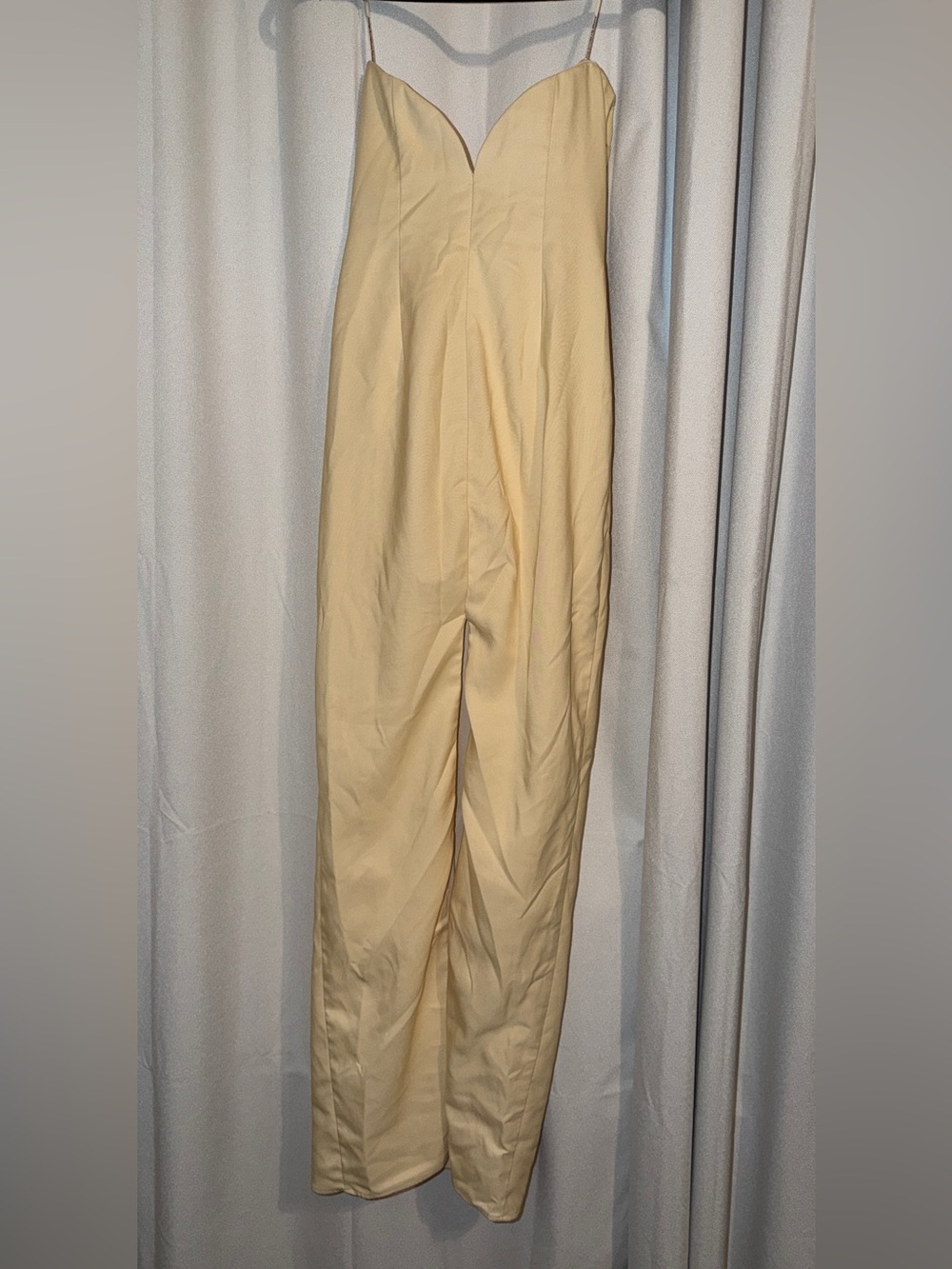 Katie May Ursula Yellow Strapless Floral Gown - Picture 14 of 15